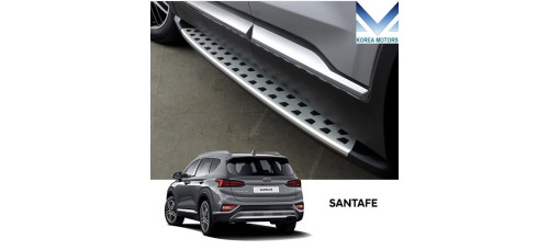 tuix running board for hyundai santa fe tm 2018-20